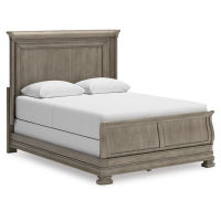 Signature Design by Ashley Lexorne Queen Sleigh Bed-Gray