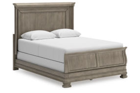 Signature Design by Ashley Lexorne Queen Sleigh Bed-Gray