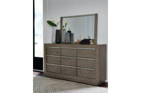 Signature Design by Ashley Anibecca King Bookcase Bed, Dresser and Mirror