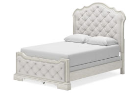 Signature Design by Ashley Arlendyne Queen Upholstered Bed-Antique White