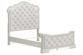 Signature Design by Ashley Arlendyne Queen Upholstered Bed-Antique White