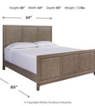 Signature Design by Ashley Chrestner Queen Panel Bed, Dresser and Mirror