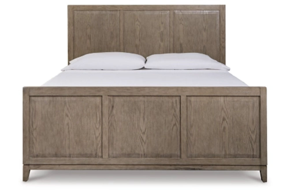 Signature Design by Ashley Chrestner Queen Panel Bed, Dresser and Mirror