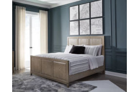 Signature Design by Ashley Chrestner Queen Panel Bed-Gray