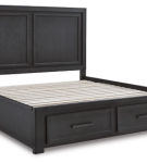 Signature Design by Ashley Foyland California King Panel Storage Bed