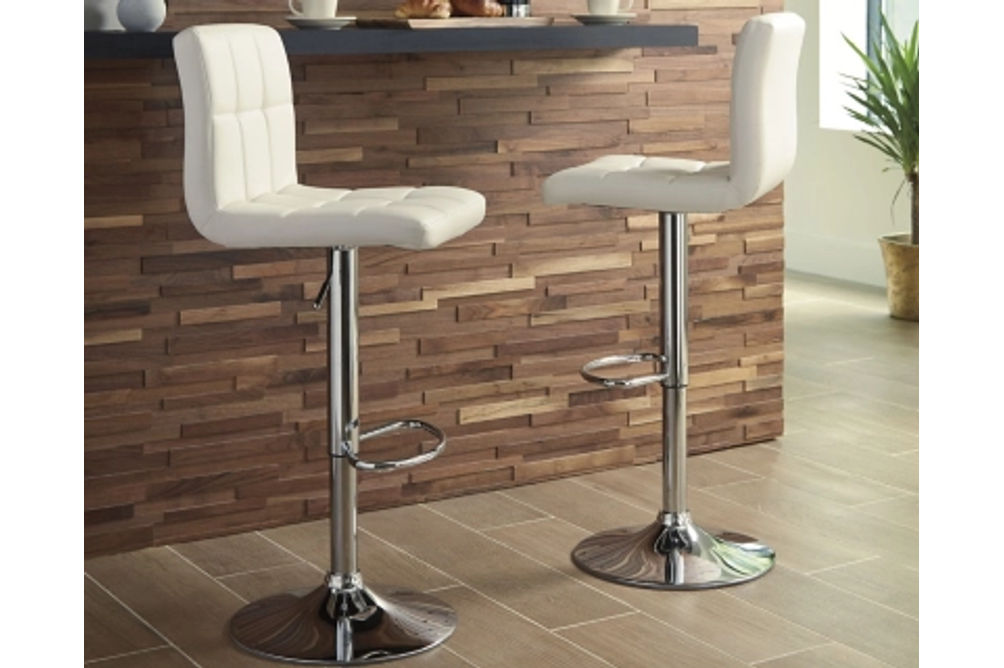 Signature Design by Ashley Bellatier Adjustable Height Bar Stool (Set of 2)-Bo