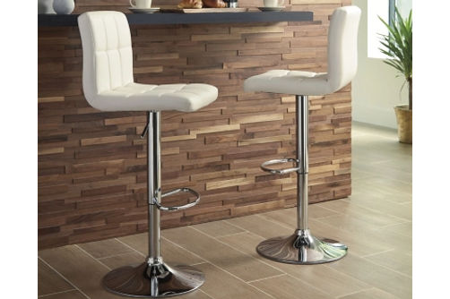 Signature Design by Ashley Bellatier Adjustable Height Bar Stool (Set of 2)-Bo