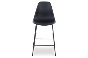 Signature Design by Ashley Forestead Counter Height Bar Stool (Set of 2)-Black