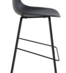 Signature Design by Ashley Forestead Bar Height Bar Stool (Set of 2)-Black