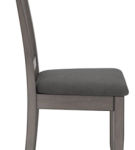 Signature Design by Ashley Shullden Dining Table and 4 Chairs-Gray
