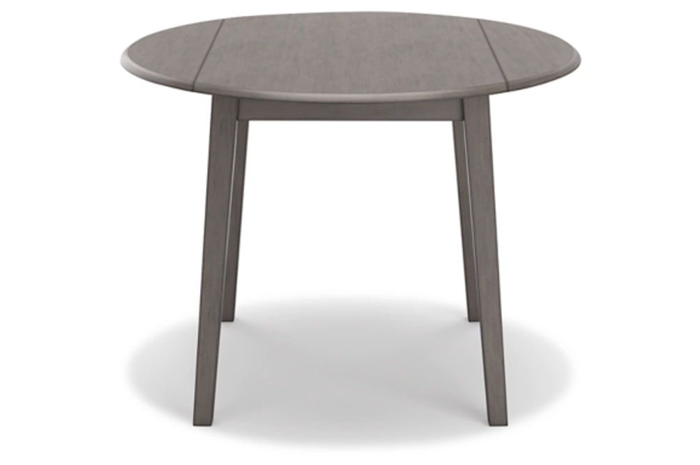 Signature Design by Ashley Shullden Dining Table and 4 Chairs-Gray