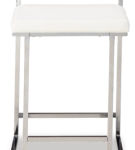 Signature Design by Ashley Madanere Counter Height Bar Stool (Set of 2)-White/