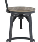 Signature Design by Ashley Lesterton Counter Height Bar Stool (Set of 2)-Light