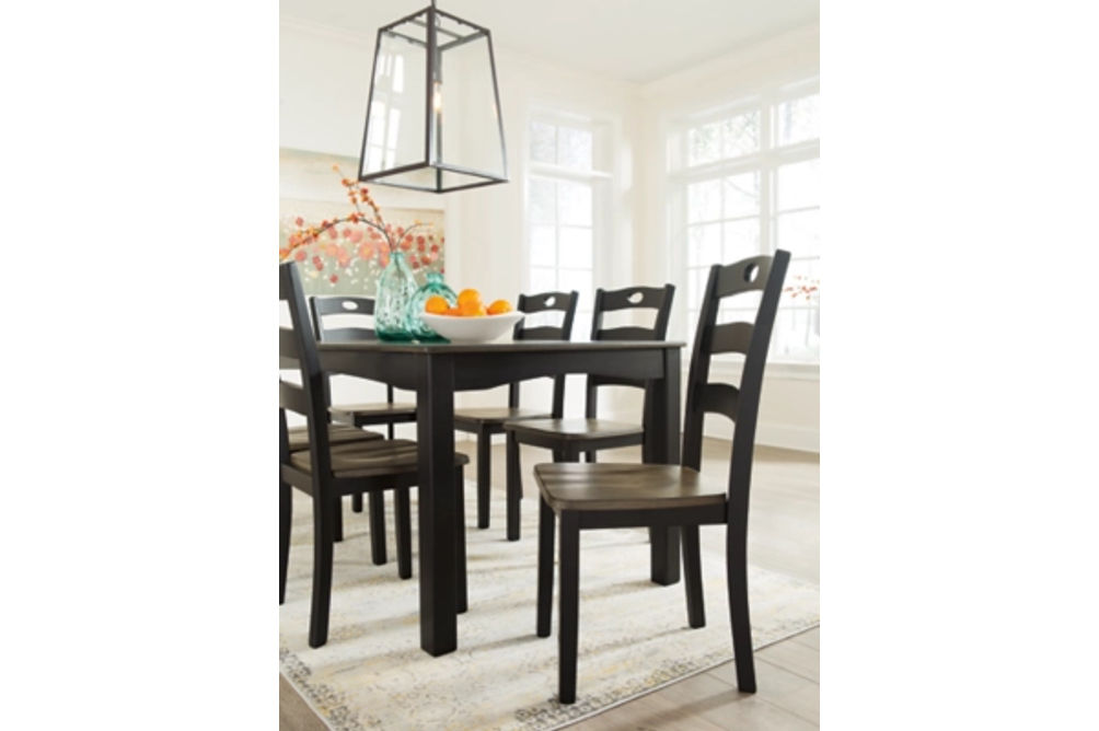 Froshburg Dining Table and Chairs (Set of 7)
