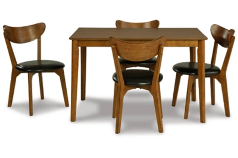 Parrenfield Dining Table and Chairs (Set of 5)