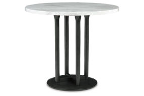 Signature Design by Ashley Centiar Counter Height Dining Table and 4 Barstools