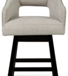 Signature Design by Ashley Tallenger Counter Height Bar Stool (Set of 2)-Linen