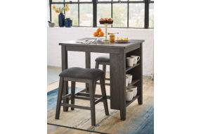 Signature Design by Ashley Caitbrook Counter Height Dining Table and Bar Stool