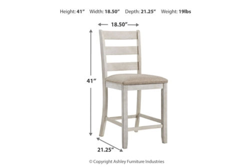 Signature Design by Ashley Skempton Counter Height Dining Table and 4 Barstools