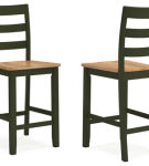 Signature Design by Ashley Gesthaven Counter Height Barstool (Set of 2)-Natura