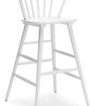 Signature Design by Ashley Grannen Bar Height Stool (Set of 2)-White