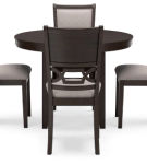 Signature Design by Ashley Langwest Dining Table and 4 Chairs (Set of 5)