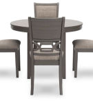 Signature Design by Ashley Wrenning Dining Table and 4 Chairs (Set of 5)