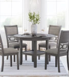 Signature Design by Ashley Wrenning Dining Table and 4 Chairs (Set of 5)