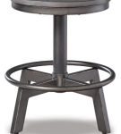 Signature Design by Ashley Torjin Counter Height Stool (Set of 2)-Gray