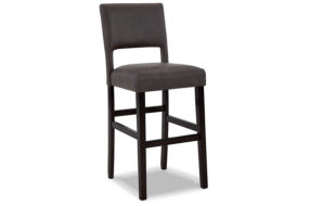 Signature Design by Ashley Leektree Bar Height Bar Stool (Set of 2)-Gray/Brown