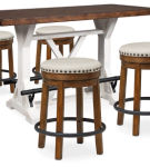 Signature Design by Ashley Valebeck Counter Height Table and 4 Stools-Multi