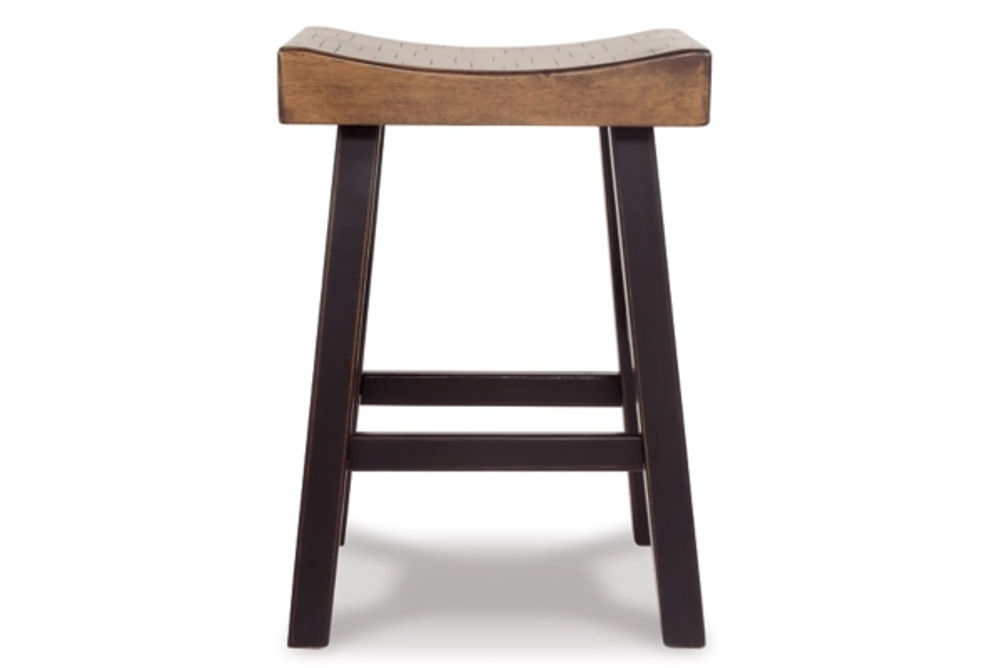 Signature Design by Ashley Glosco Counter Height Bar Stool (Set of 2)-Medium B