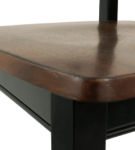 Signature Design by Ashley Owingsville Dining Table and 6 Chairs-Black/Brown