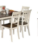 Signature Design by Ashley Whitesburg Dining Table and 6 Chairs with Server