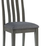 Signature Design by Ashley Hallanden Dining Table and 4 Chairs-Gray