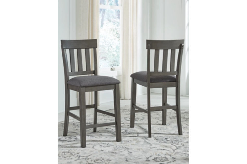 Signature Design by Ashley Hallanden Counter Height Bar Stool (Set of 2)-Two-t