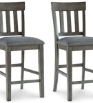 Signature Design by Ashley Hallanden Counter Height Bar Stool (Set of 2)-Two-t