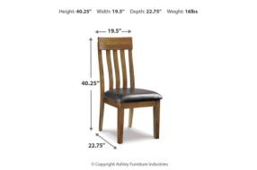 Signature Design by Ashley Ralene Dining Table with 4 Chairs, Bench and Server