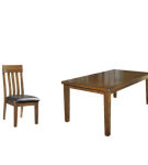 Signature Design by Ashley Ralene Dining Table and 6 Chairs-Medium Brown