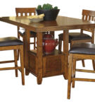 Signature Design by Ashley Ralene Counter Height Dining Table and 4 Barstools