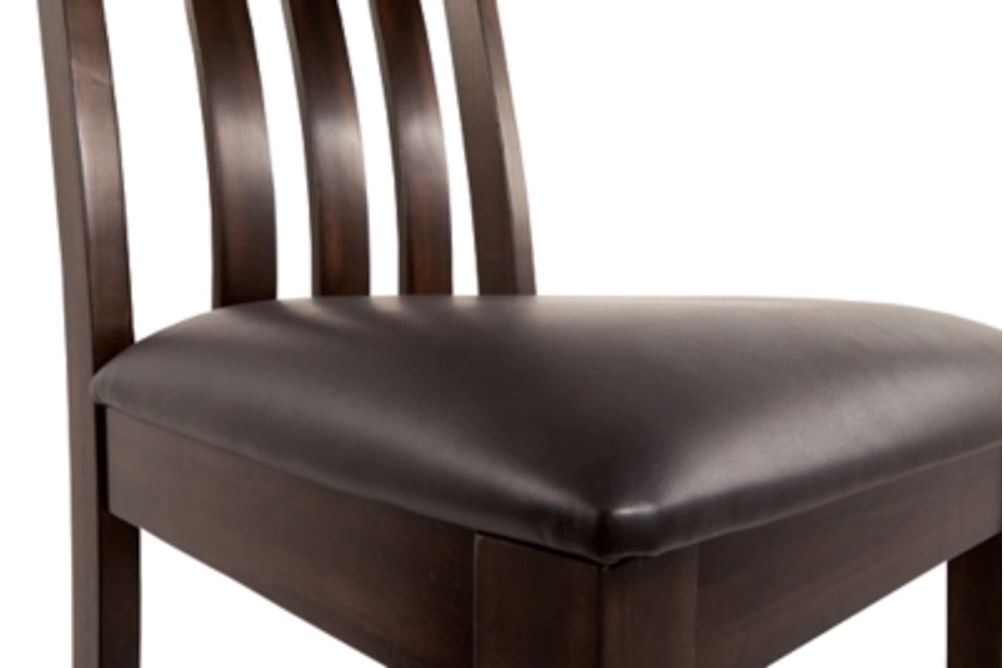 Signature Design by Ashley Haddigan Dining Table and 4 Chairs-Dark Brown