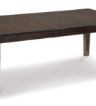 Signature Design by Ashley Haddigan Dining Table and 8 Chairs-Dark Brown