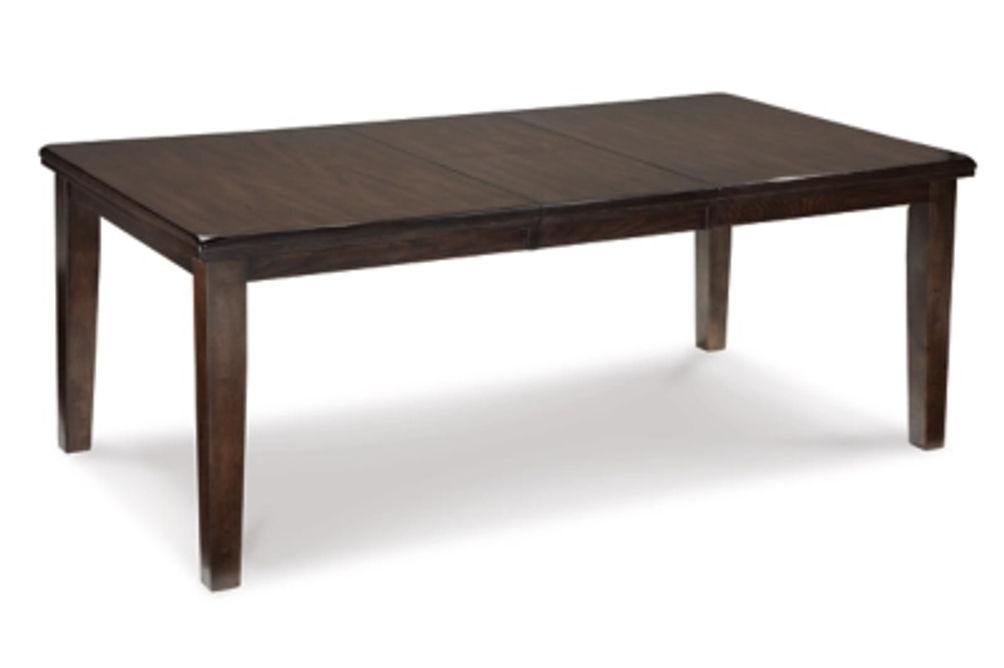 Signature Design by Ashley Haddigan Dining Table and 8 Chairs-Dark Brown