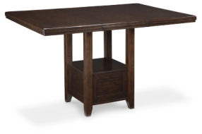 Signature Design by Ashley Haddigan Counter Height Dining Table and 6 Barstools
