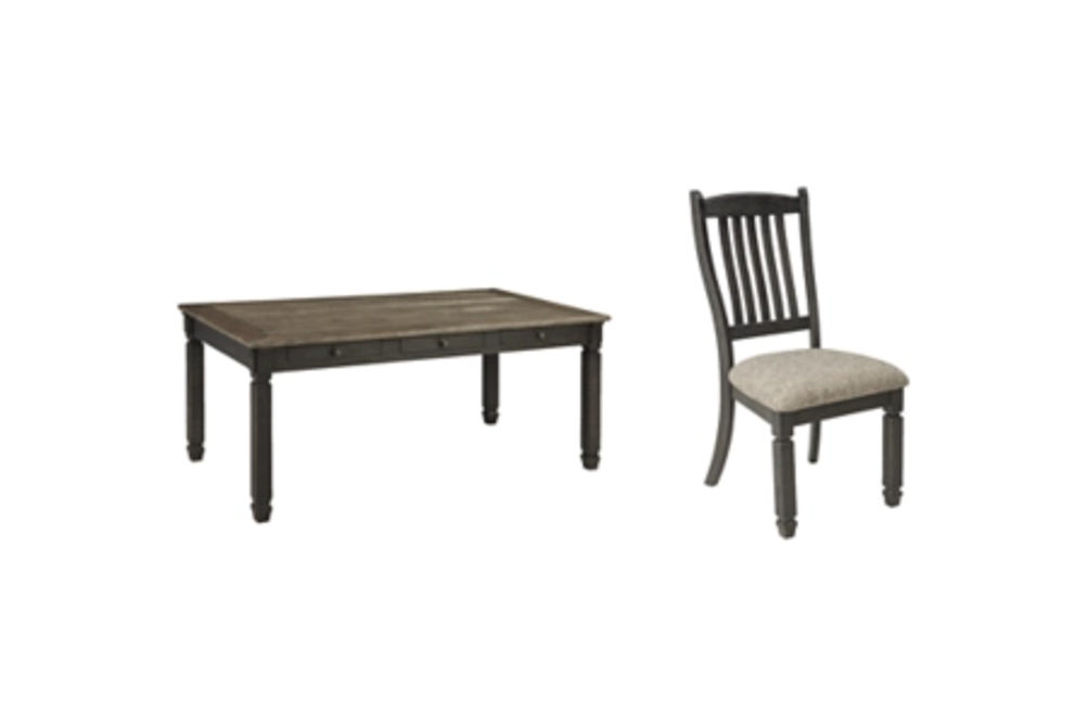 Signature Design by Ashley Tyler Creek Dining Table and 6 Chairs