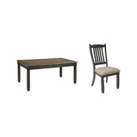 Signature Design by Ashley Tyler Creek Dining Table and 6 Chairs