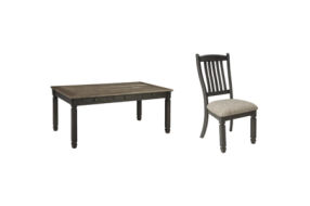 Signature Design by Ashley Tyler Creek Dining Table and 6 Chairs