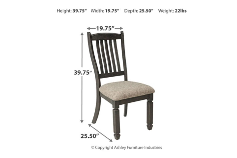 Signature Design by Ashley Tyler Creek Dining Table and 4 Chairs