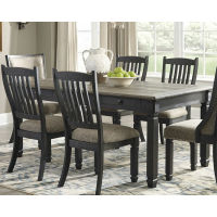 Signature Design by Ashley Tyler Creek Dining Table and 4 Chairs