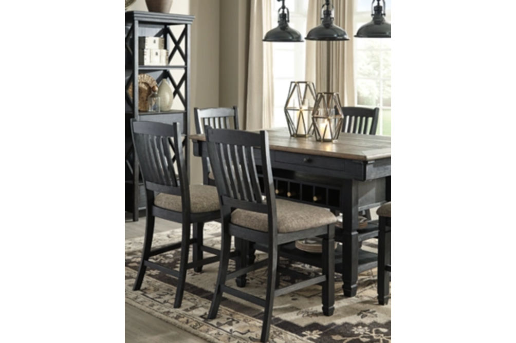 Signature Design by Ashley Tyler Creek Counter Height Dining Table with 4 Bars